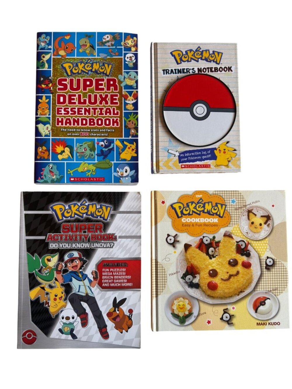 Pokemon Children's Book Bundle (Set of 4)